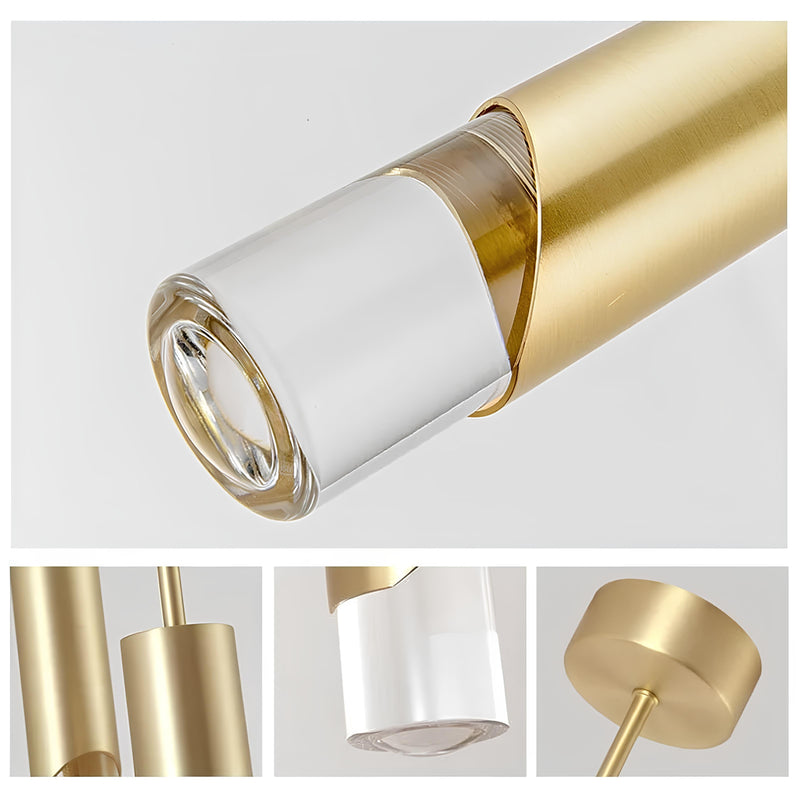 Lámpara de techo LED tubular Golden Encanta Shop