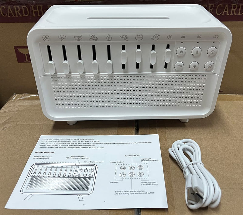 Humidificador + Sonidos de la Naturaleza - ¡PROMOCIÓN FLASH!