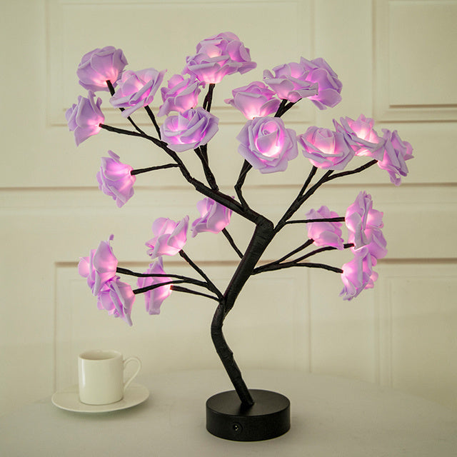Lámpara de rosa eterna ForeverGlow