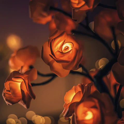 Lámpara de rosa eterna ForeverGlow