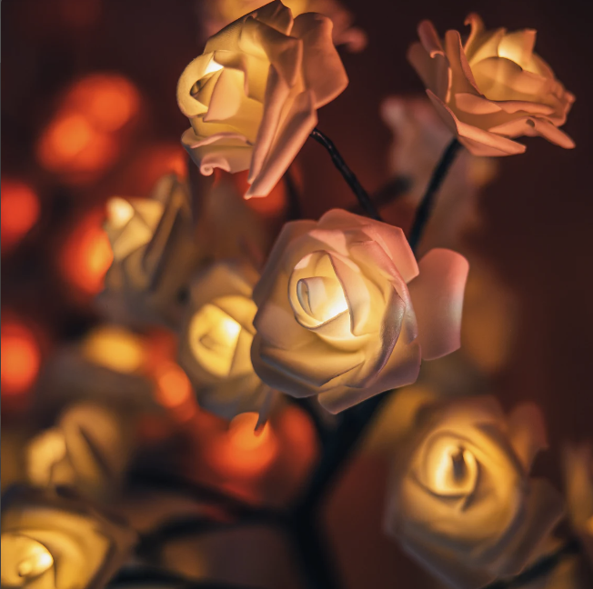 Lámpara de rosa eterna ForeverGlow