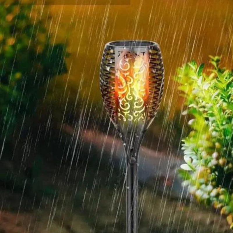 Linterna LED solar impermeable - FireGlow