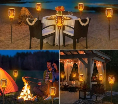 Linterna LED solar impermeable - FireGlow