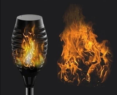 Linterna LED solar impermeable - FireGlow