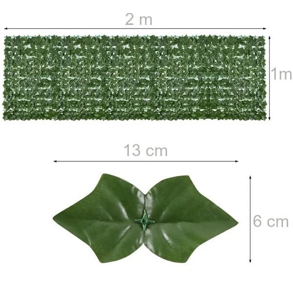 Muro de hojas artificiales verticales inglesas para decoración