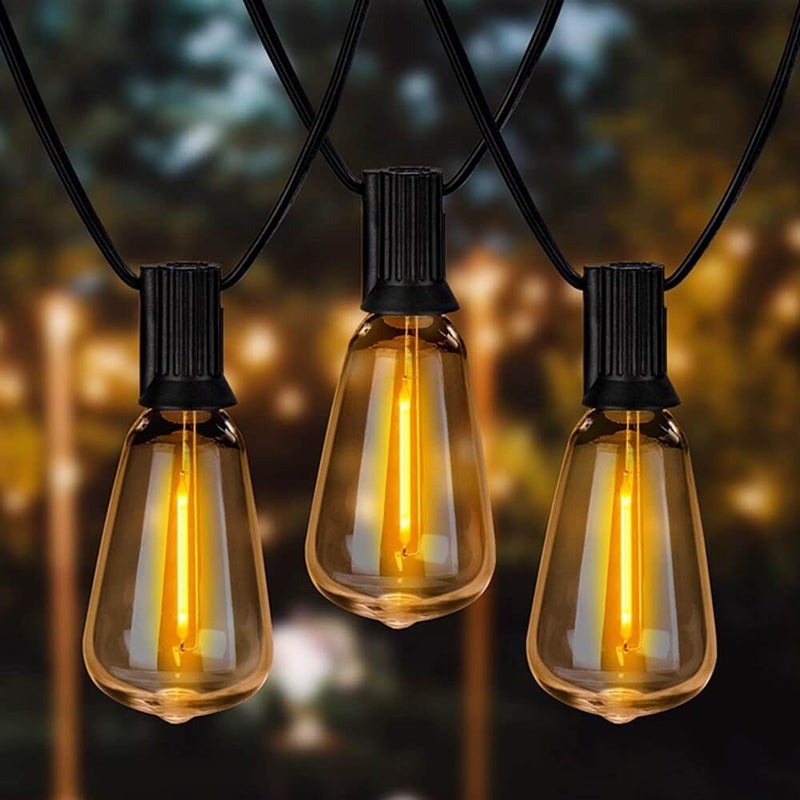 Guirnalda de luces con bombillas Bivolt impermeables para jardín - GardenLuxe