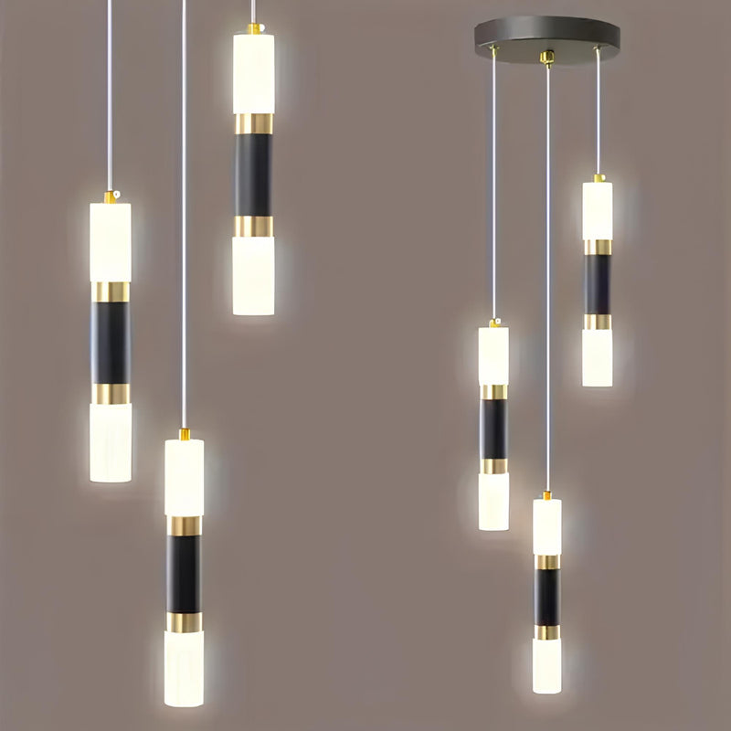 Lámpara de techo LED tubular Golden Encanta Shop